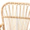 Baxton Studio Aya Modern and Contemporary Natural Finished Rattan Armchair 185-11880-Zoro - alternate 3